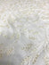 White JEC-176-5 Sequins & Beads on Silk Chiffon