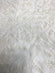 White JEC-176-8 Sequins & Beads on Silk Chiffon
