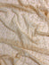 Cream Sequin & Beads On Silk Chiffon JEC-070-1 Fabric