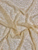 Cloud Cream Sequin & Beads On Silk Chiffon JEC-070-8 Fabric