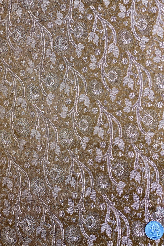 Amber Gold Silk Brocade JV-1241/1 Fabric