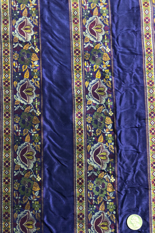 Orchid Purple Silk Brocade JV-1443 A Fabric