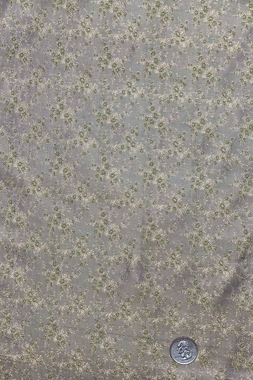 Mauve/Peridot Silk Brocade JV-1459 Fabric