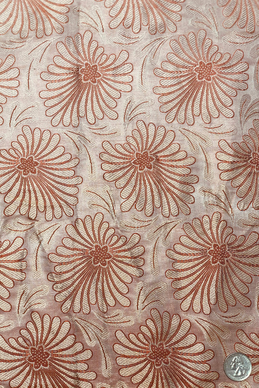 Rose Cloud Silk Brocade JV-1476/2 Fabric