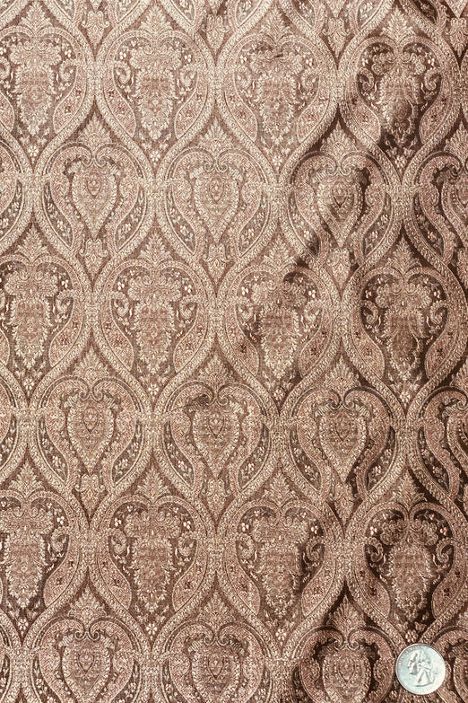 Rose Pink Silk Brocade JV-1512 Fabric