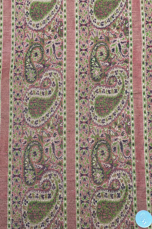 Henna Silk Brocade JV-1517 Fabric