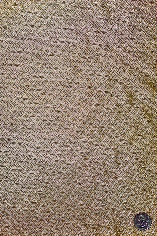 Rose Gold Silk Brocade JV-1535 Fabric