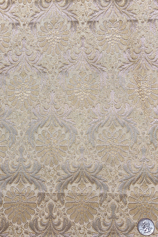 Gold Silk Brocade JV-1538 Fabric