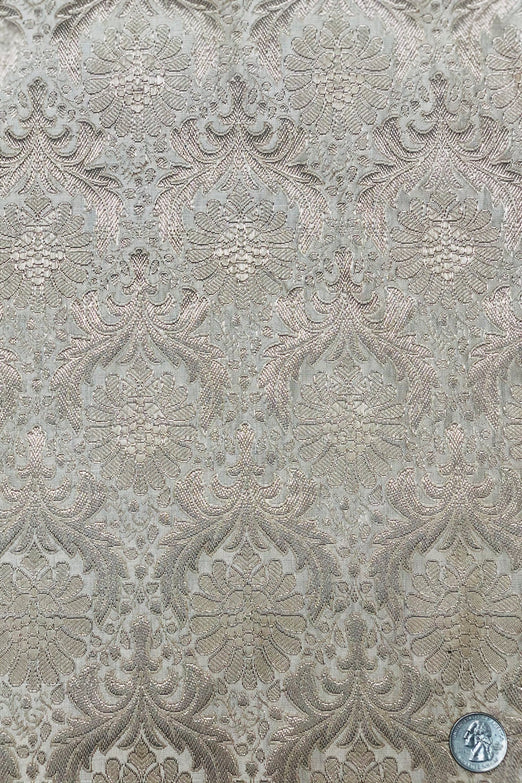 Rose Gold/Beige Silk Brocade JV-1548 Fabric