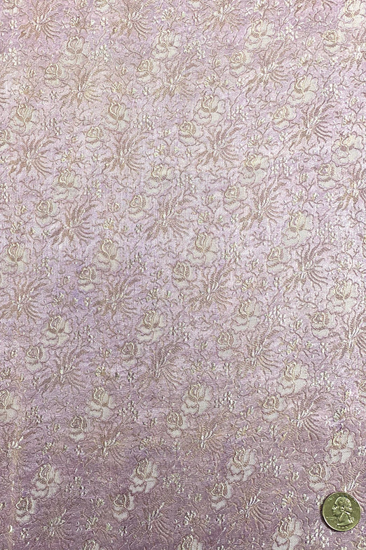 Light Lilac Silk Brocade JV-1554 Fabric