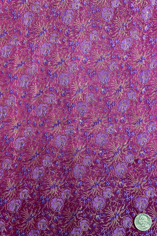 Meadow Mauve Silk Brocade JV-1554/02 Fabric
