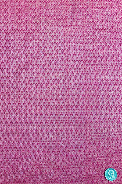 Candy Pink Silk Brocade JV-1562/1 Fabric