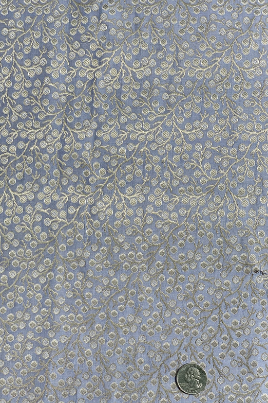 Light Lavender/Gold Silk Brocade JV-1578/7 Fabric