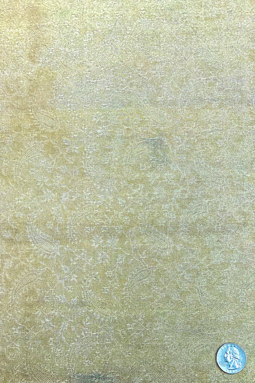 Melted Gold Silk Brocade JV-1581 Fabric