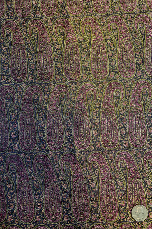 Multicolor Silk Brocade JV-1584 Fabric