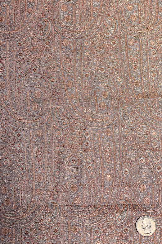 Light Copper Silk Brocade JV-1586/01 Fabric