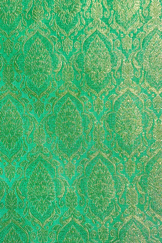 Sea Green Silk Brocade JV-1604 Fabric