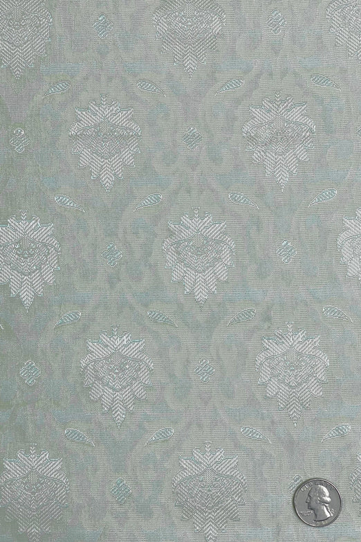 Mint Silk Brocade JV-1620 Fabric