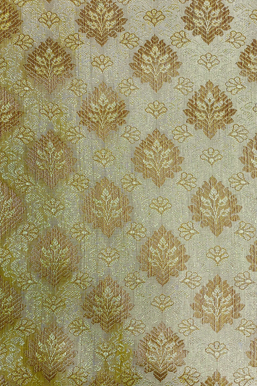 Gold Silk Brocade JV-1622 Fabric