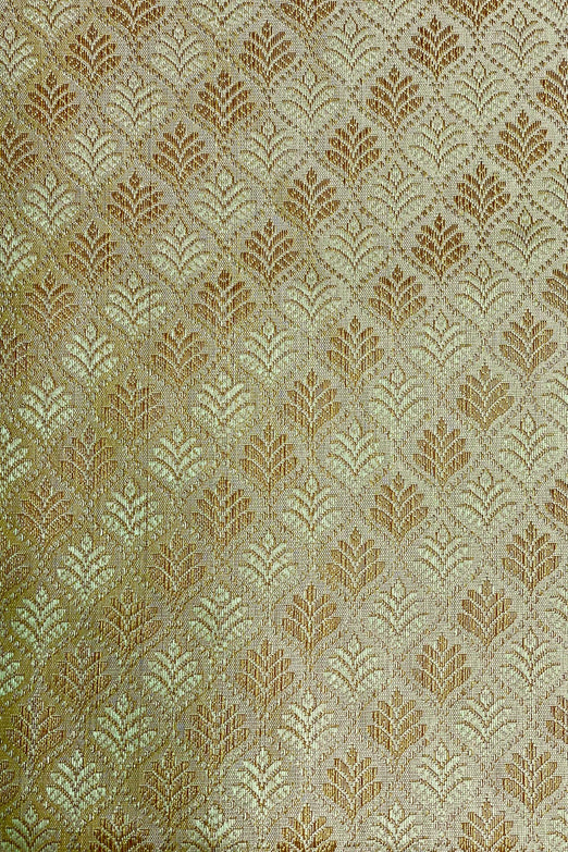 Gold Silk Brocade JV-1626 Fabric