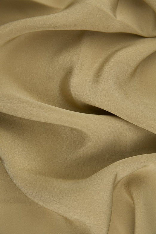 Camel Silk 4-Ply Crepe Fabric