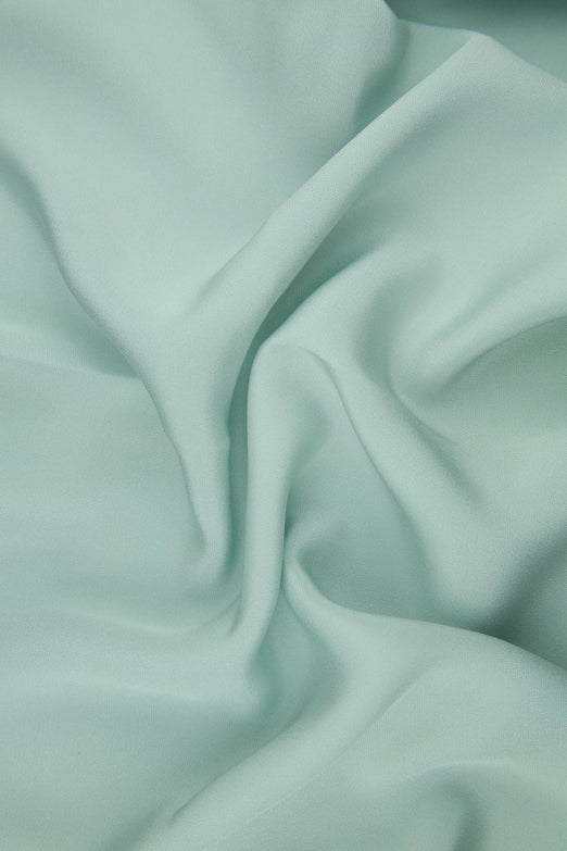 Honeydew Silk 4-Ply Crepe Fabric