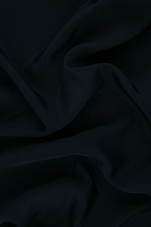 Midnight Silk 4-Ply Crepe Fabric