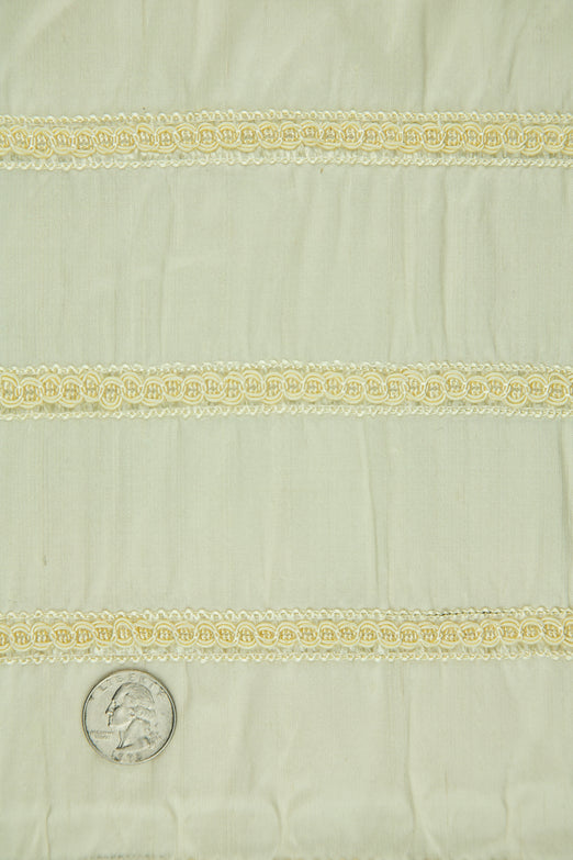 Embroidered Dupioni Silk MED-112/5 Fabric