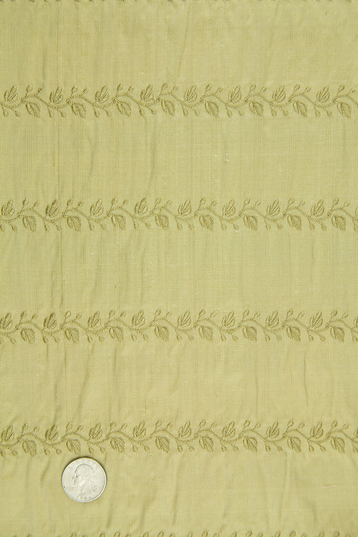 Embroidered Dupioni Silk MED-119/15 Fabric