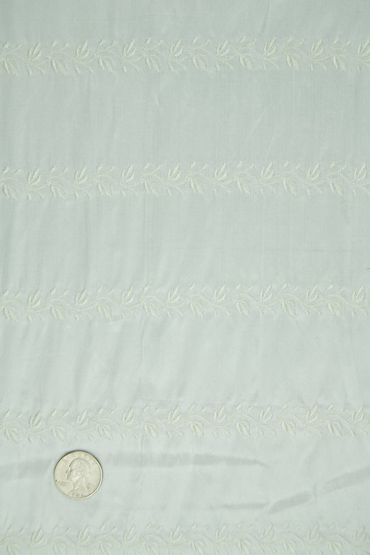Embroidered Dupioni Silk MED-119/18 Fabric