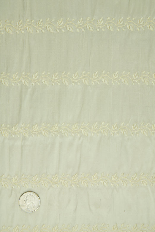 Embroidered Dupioni Silk MED-119/20 Fabric