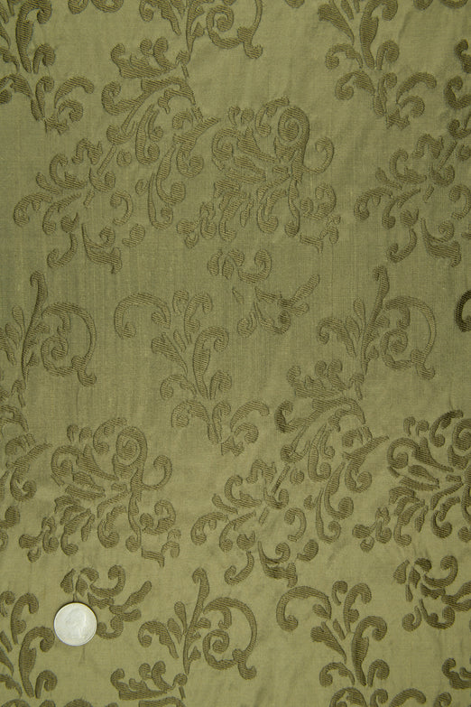 Embroidered Dupioni Silk MED-161/2 Fabric