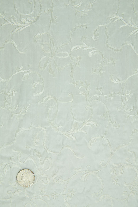 Embroidered Dupioni Silk MED-170/1 Fabric