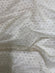 Silver Speckled Metallic Crushed Organza Fabric