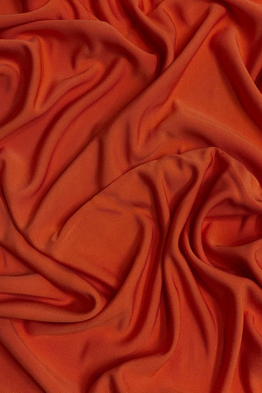 Orange Rayon Matte Jersey