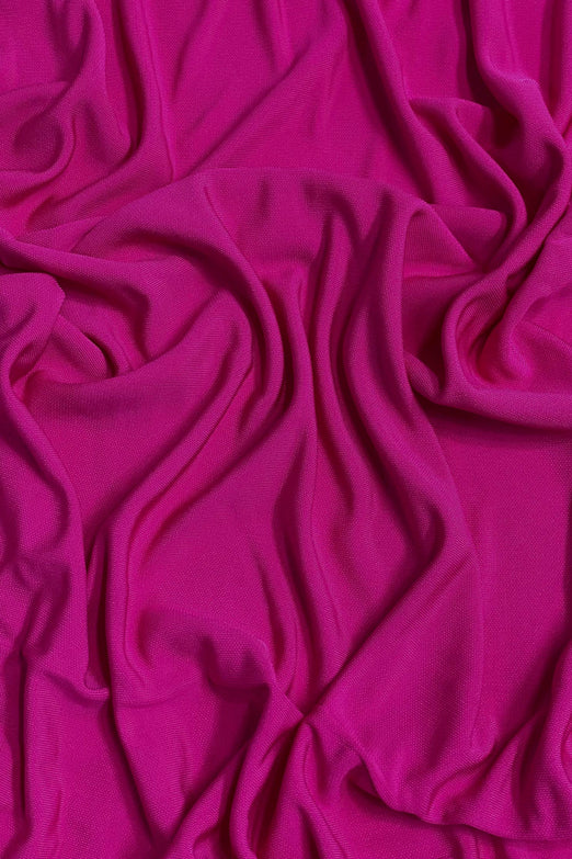 Fuchsia Purple Rayon Matte Jersey