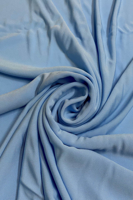 Baby Blue Rayon Matte Jersey