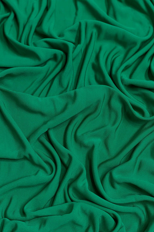 Green Rayon Matte Jersey