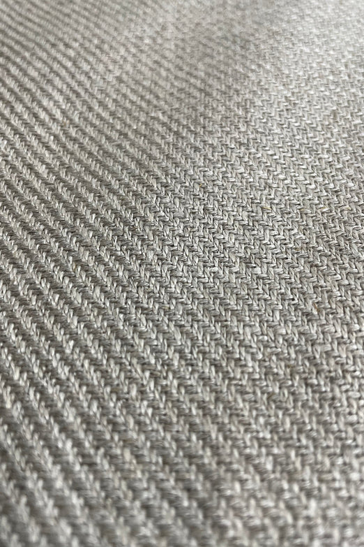 Bone White Upholstery Twill Linen