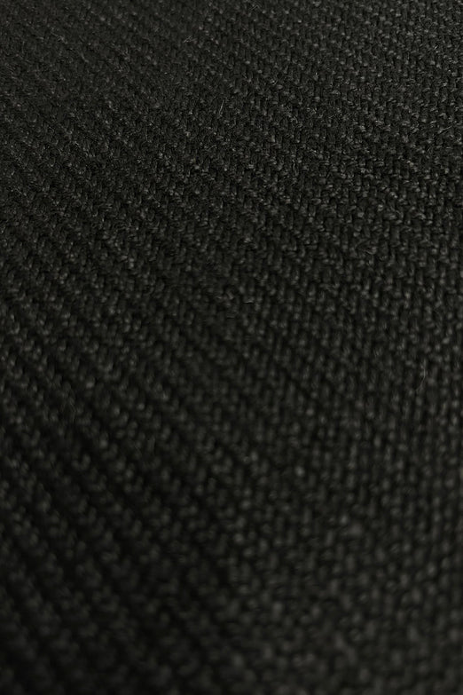 Black Upholstery Twill Linen