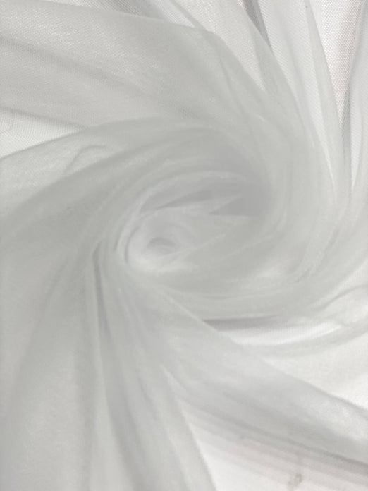 White Nylon Tulle ND-54001 Fabric