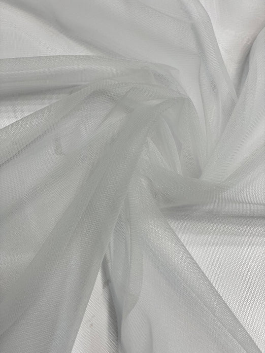 Off White Nylon Tulle ND-54002 Fabric