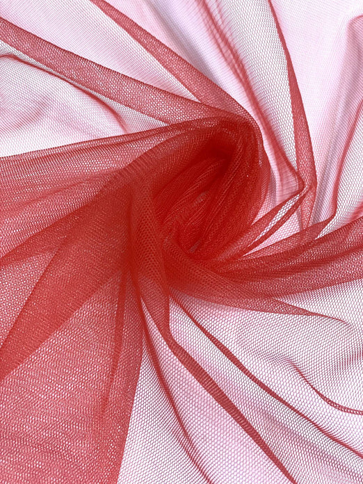 Red Nylon Tulle ND-54031 Fabric