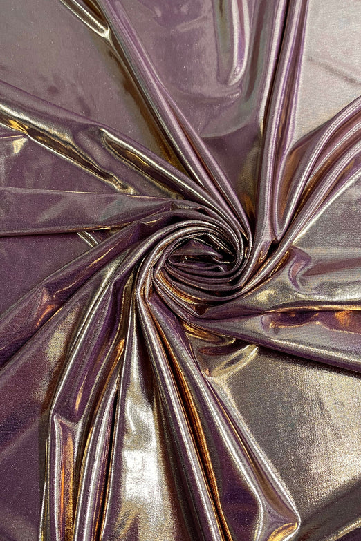 Iridescent Purple Foil Lame