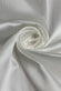 White Alyssum Italian Silk Blend Mikado Pique Fabric