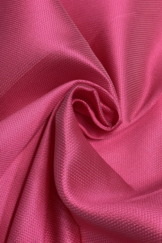 Honeysuckle Italian Silk Blend Mikado Pique Fabric