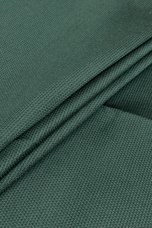 Forest Italian Silk Blend Mikado Pique Fabric