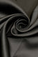 Black Italian Silk Blend Mikado Pique Fabric