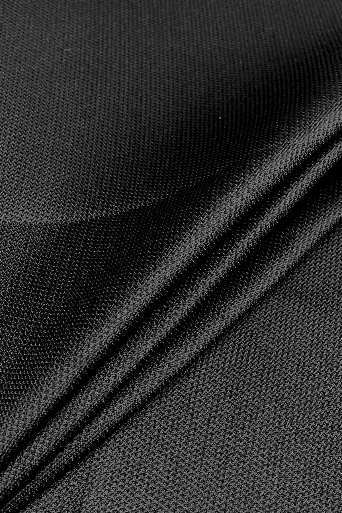 True Red Italian Silk Blend Mikado Pique Fabric main image 1