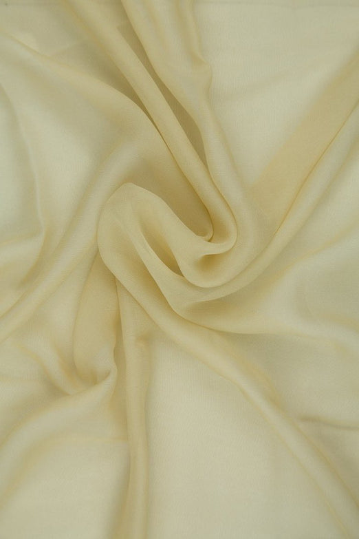 Macadamia Silk Chiffon Fabric
